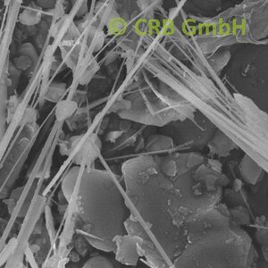 Photo macroscopique d'une carotte d'asphalte | © CRB Analysis Service GmbH