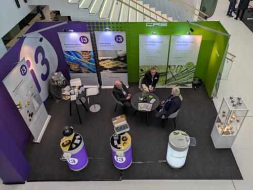 DCONex 2026: Information stand of CRB and i3 Membrane
