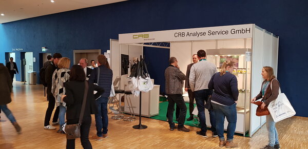 Stand de CRB en la feria DCONex 2019